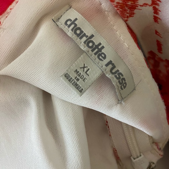 Charlotte Russe pink floral dress - Picture 5 of 5